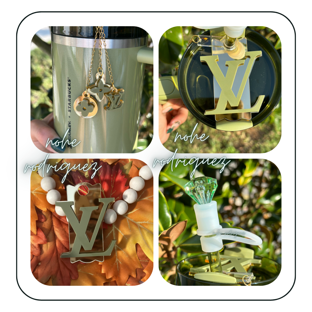 Luxury-Inspired Boot Tumbler Accessory Set