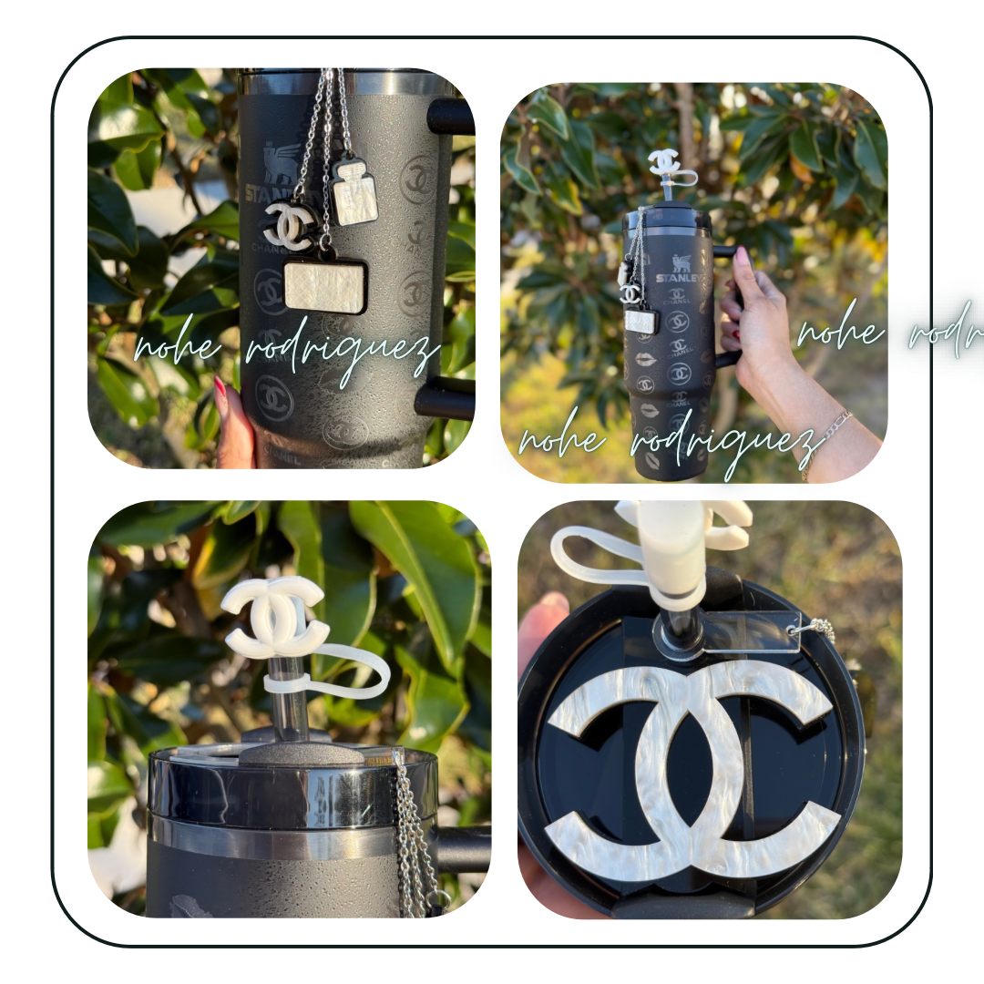 Fancy Designer inspired Tumbler Quencher