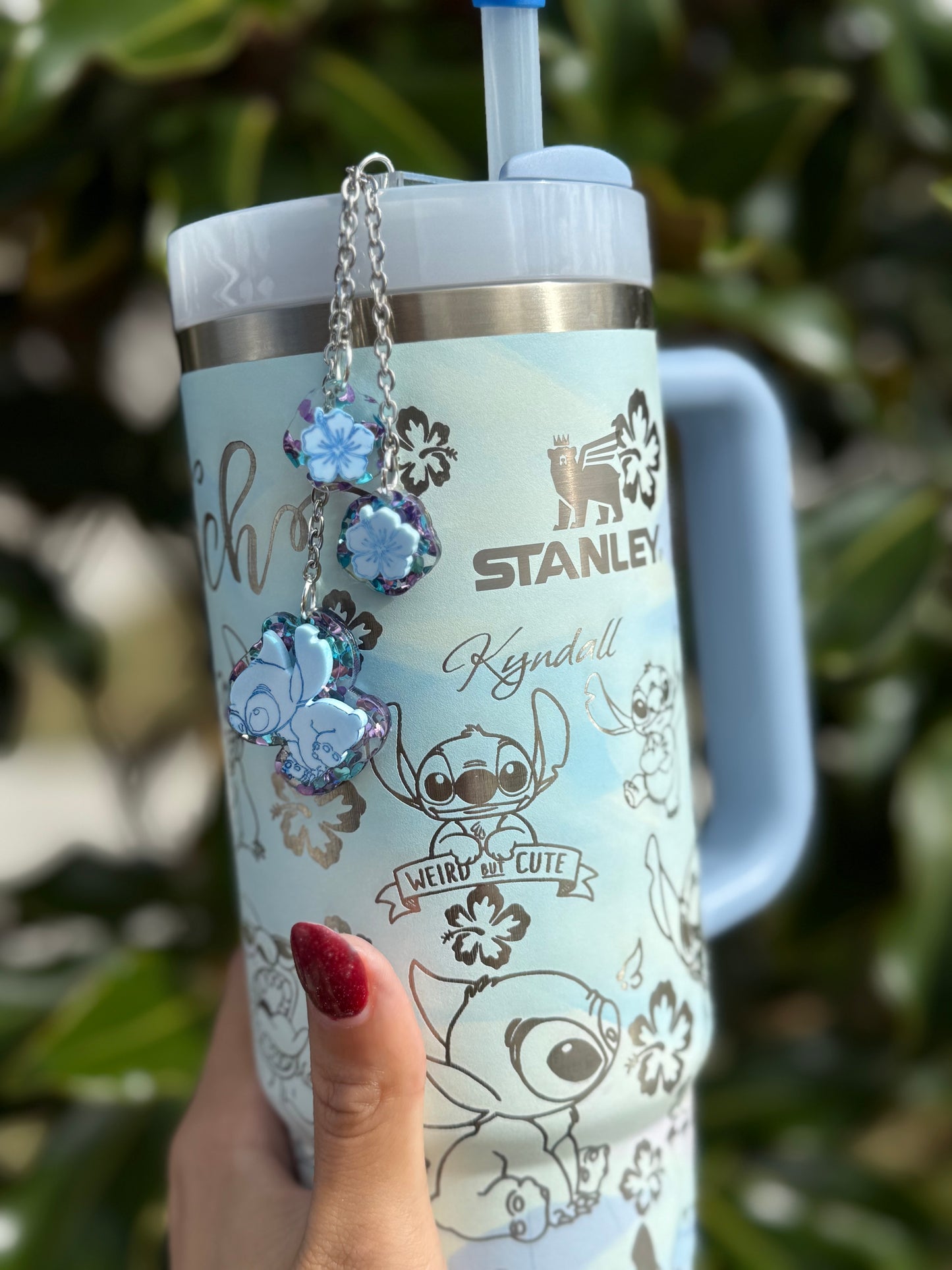 ✨ Bring the magic of  blue alien and Ohana to your tumbler!
