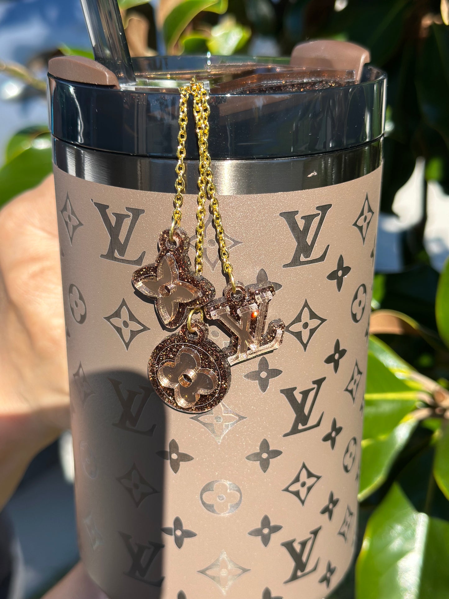 Luxury-Inspired Boot Tumbler Accessory Set