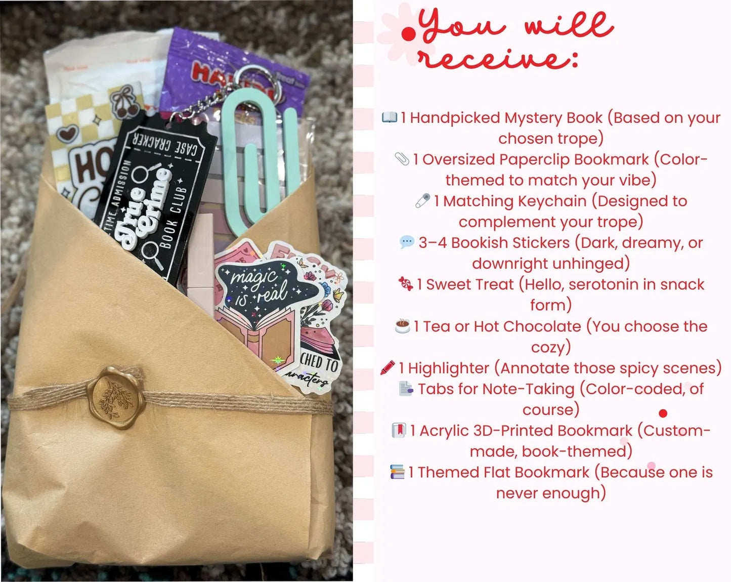 π Blind Date with a Book β Ultimate Mystery Book Gift Box
