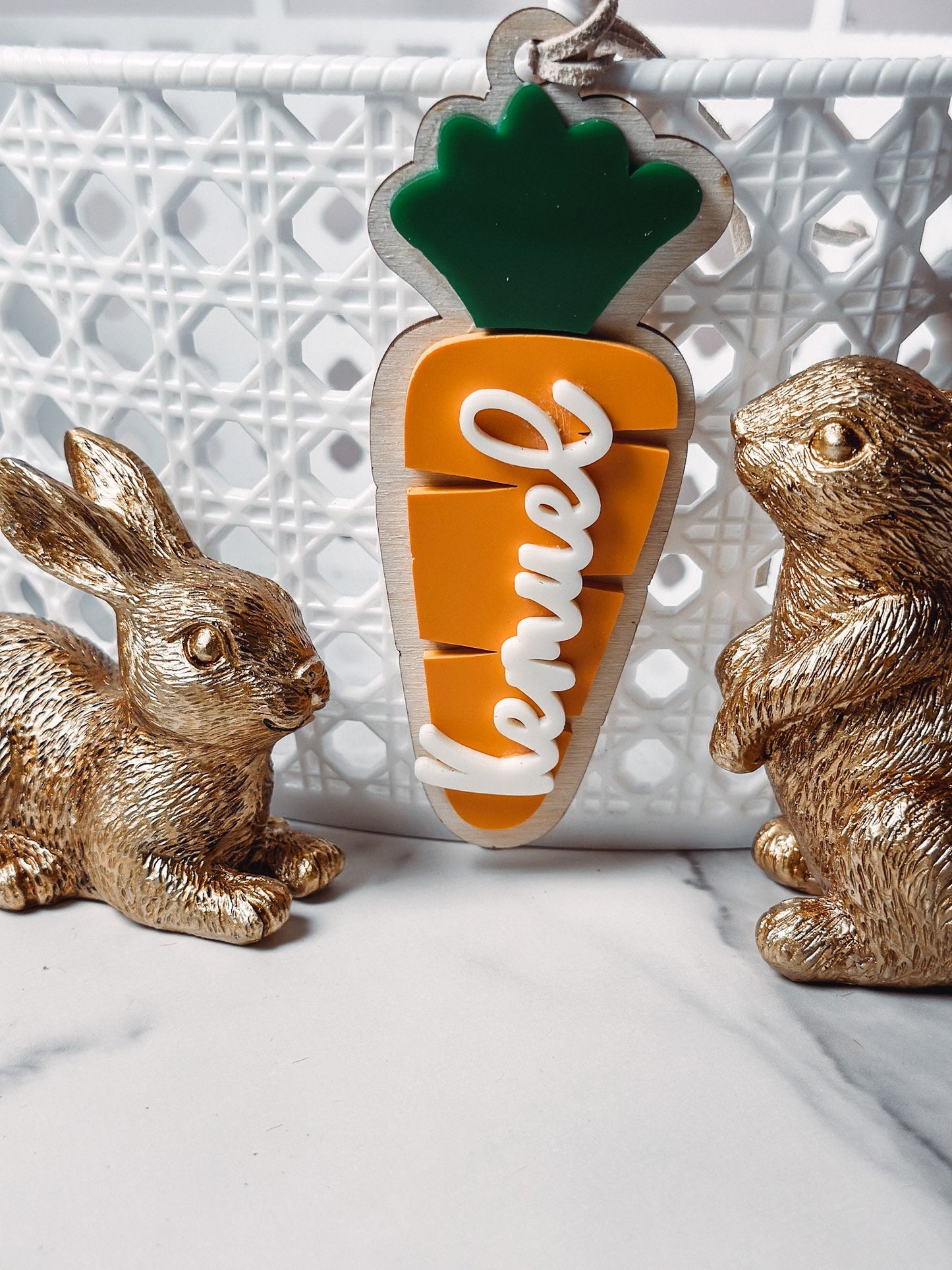 Easter Basket Tag Personalized Easter Basket Name Tag Custom Easter Tag Carrot Easter Tag Custom Carrot Tag Personalized Name Tag for basket