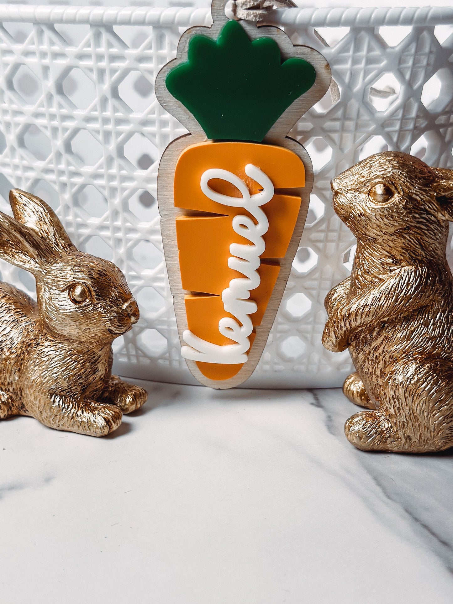 Easter Basket Tag Personalized Easter Basket Name Tag Custom Easter Tag Carrot Easter Tag Custom Carrot Tag Personalized Name Tag for basket