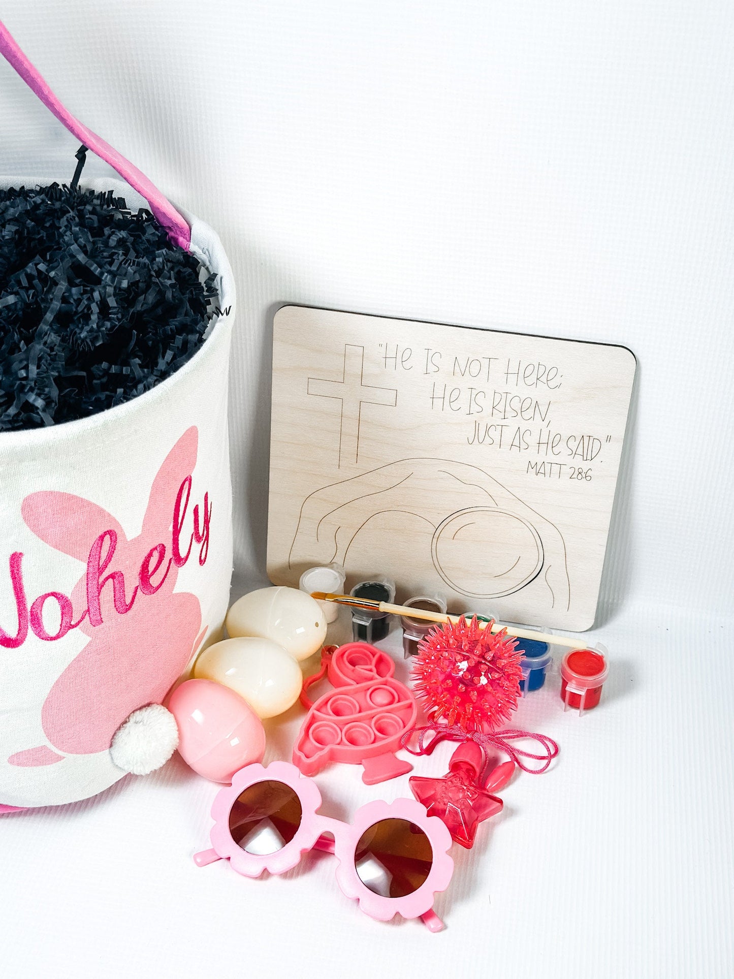 Easter basket Personalized Easter Baske filled Easter Basket embroidered Personalized easter basket gift for toddler Easter basket for kids