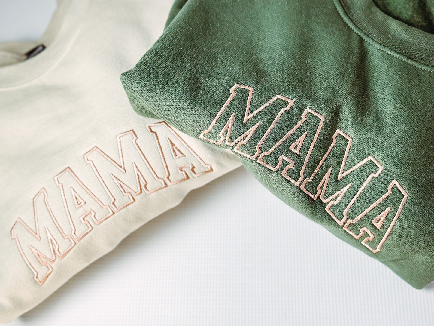 Embroidered Mama Crewneck New mom gift Sweatshirt Personalized Gifts Personalized Sweatshirt Trendy Crewnecks for Women Mom Gift for Her