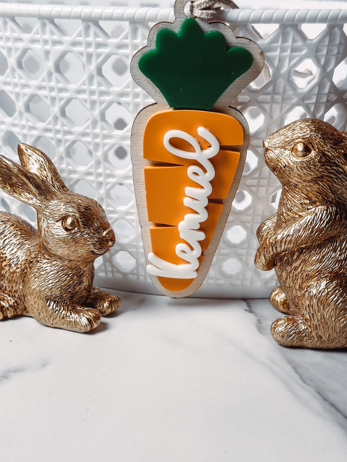 Easter Basket Tag Personalized Easter Basket Name Tag Custom Easter Tag Carrot Easter Tag Custom Carrot Tag Personalized Name Tag for basket