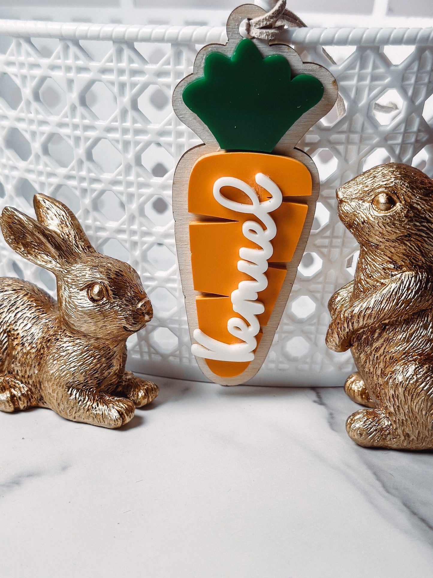 Easter Basket Tag Personalized Easter Basket Name Tag Custom Easter Tag Carrot Easter Tag Custom Carrot Tag Personalized Name Tag for basket