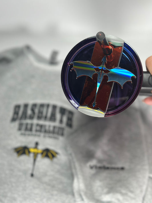 Personalized Name Plate for Tumbler Custom Tumbler Topper tumbler Dragon Tumbler Topper  Mothers Day Gift Basket Ideas Dragon Lover