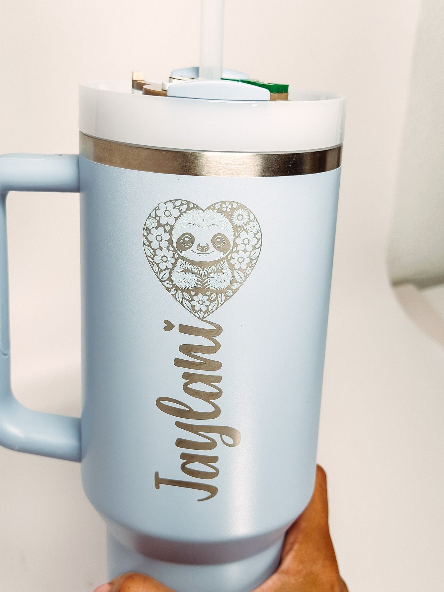 Personalized Engraving On tumbler  Cup Quencher Tumbler 20oz 30oz 40oz Custom Text Name Laser Engraved 40 oz tumbler gift set for mom