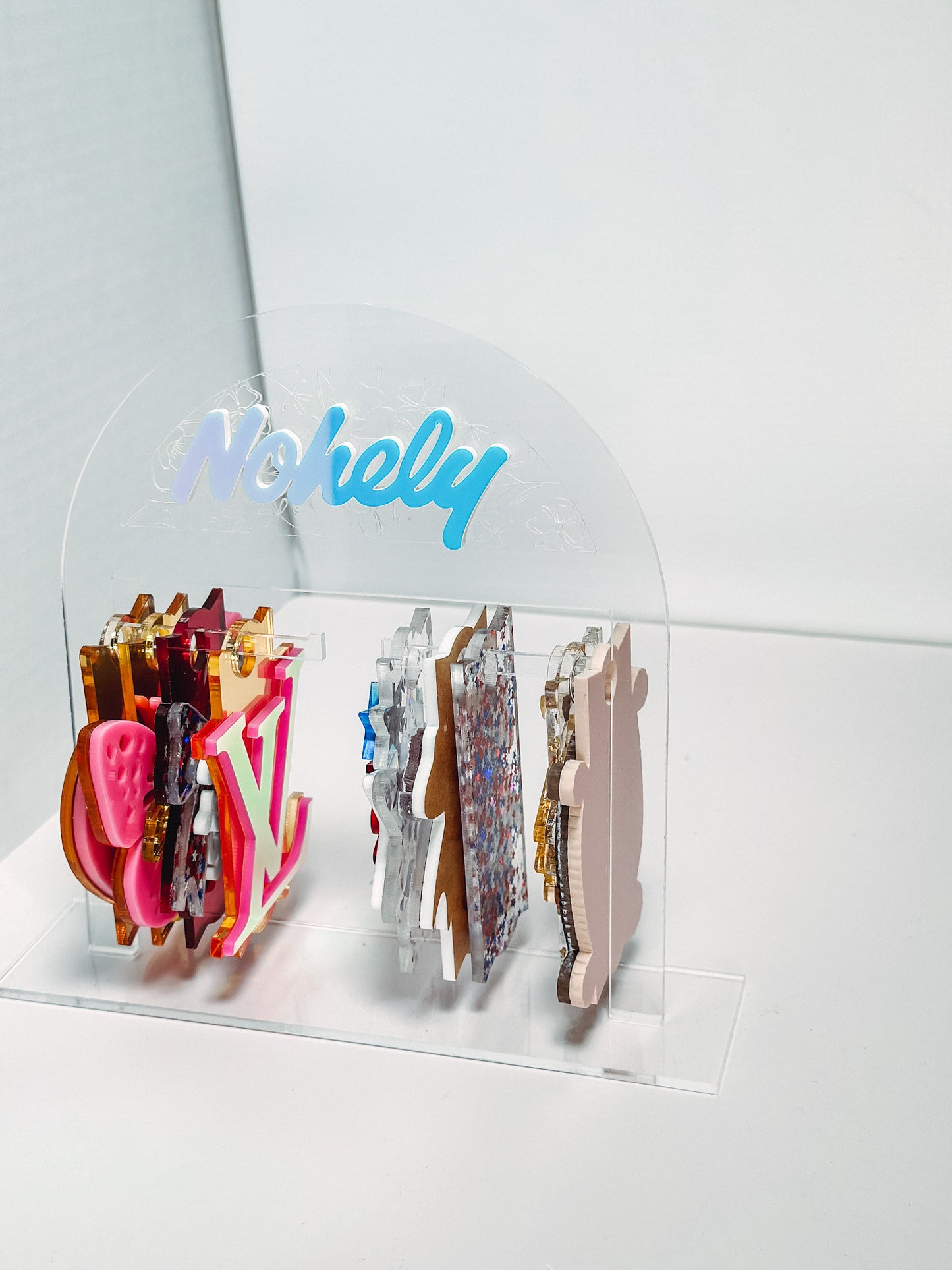 Tumbler tag holder stand Classy Tumbler Tag Holder Tumbler Accessory Tumbler Topper Storage Tumbler Name Plate Holder gift for her