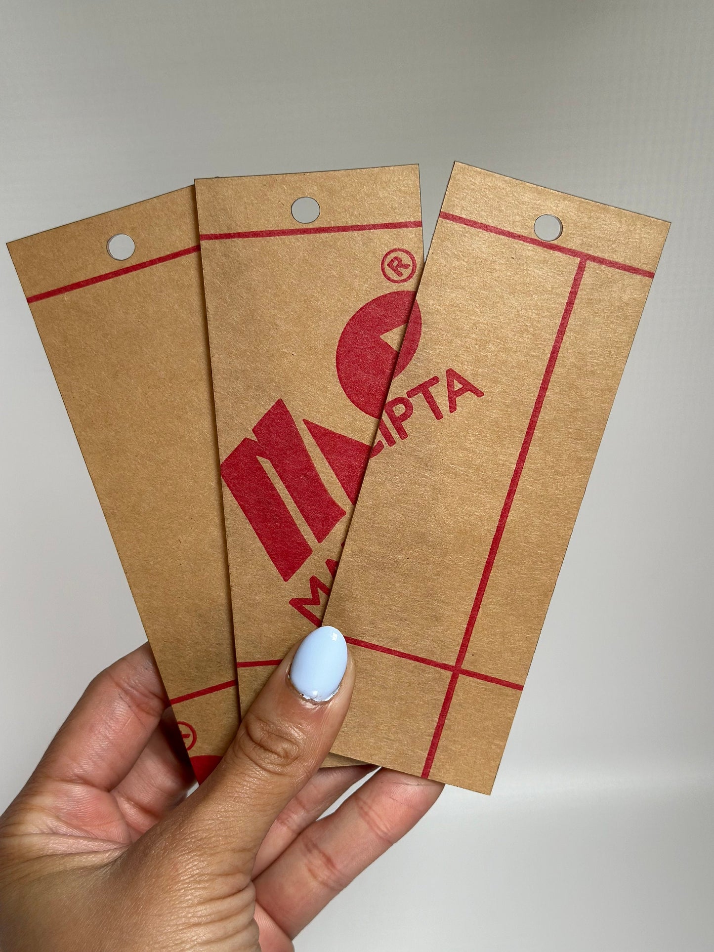 Clear Acrylic Bookmark Blanks with Circle Cutout - (Set of 5), 2" x 5.5"