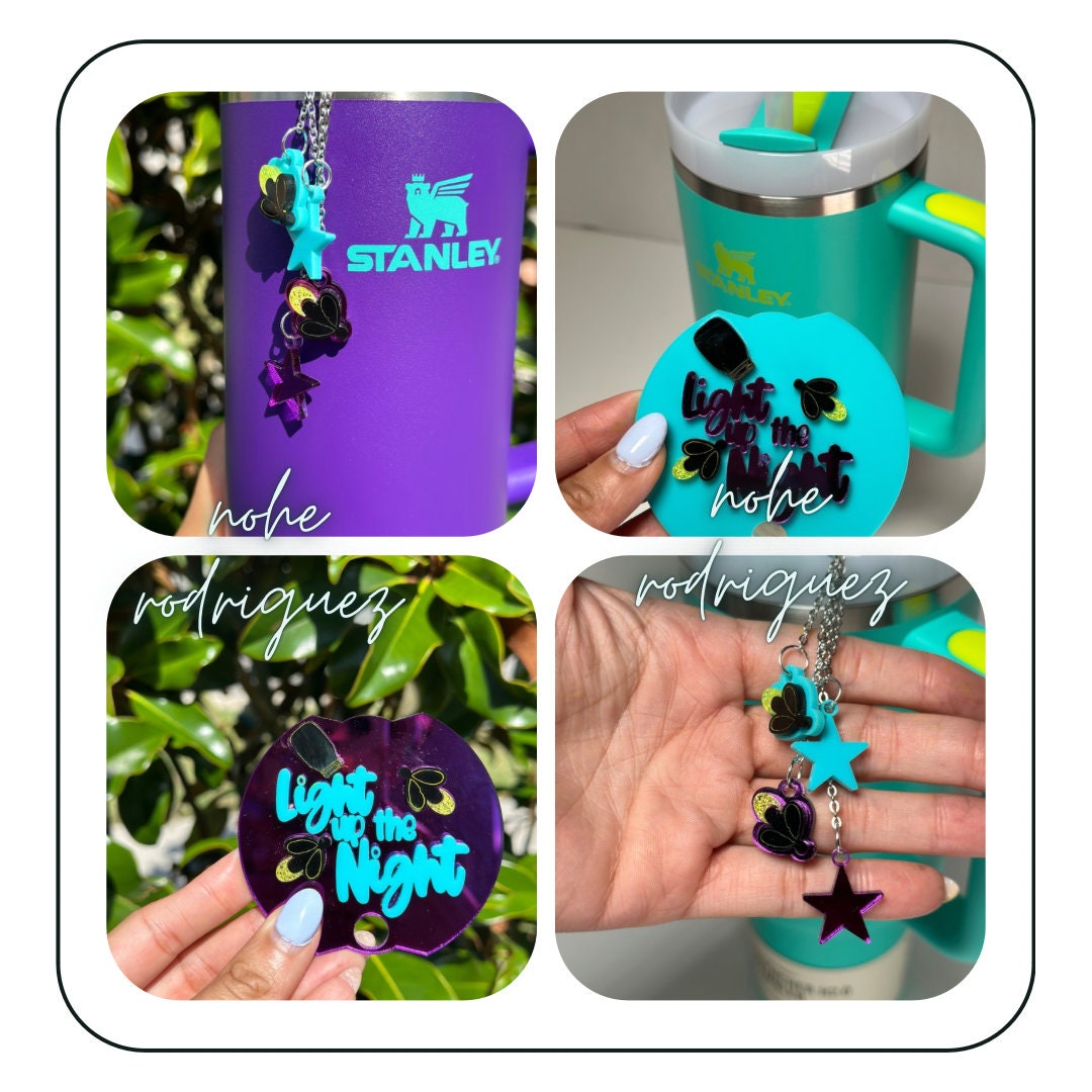 Summer Tumbler Topper tumbler Name Plate best day ever Name Tag tumbler name tag accessory name plate firefly topper summer stanley topper