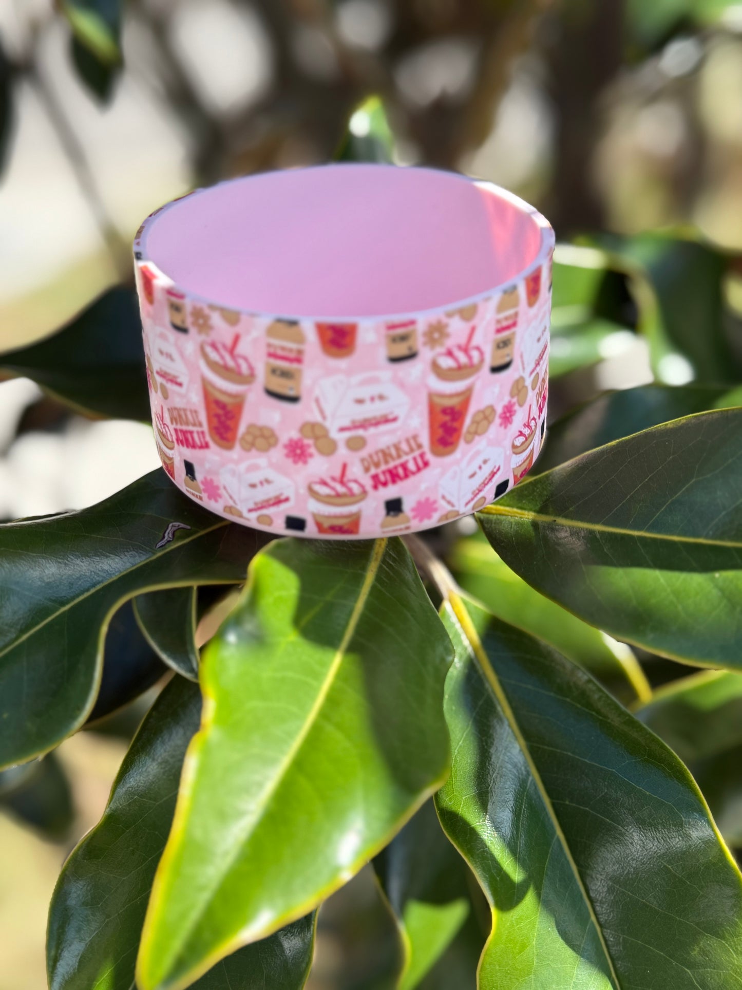 Silicone Tumbler Pink Coffee Lover Tumbler Boots

Description:
Add a splash of fun to your tumbler with these charming Pink Coffee Lover Tumbler Boots! Designed with adorable coffee cups, donuts, and all your café favorites, these boots are a stylish way