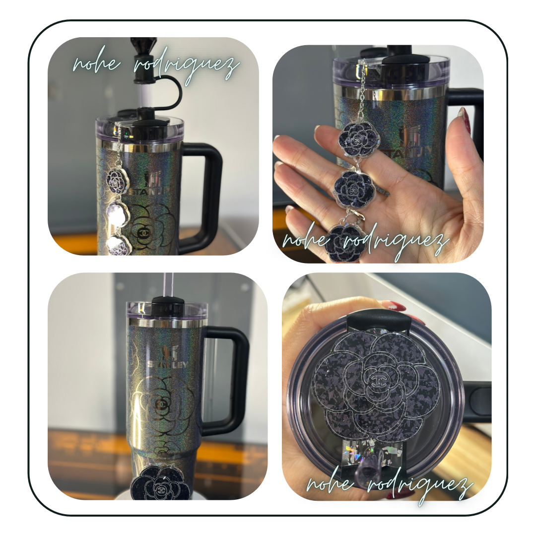 Luxury-Inspired Boot Tumbler Accessory Set