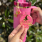 Wicked-Inspired Tumbler Accessory Set stanley inspired Topper and Charm set