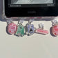 Kindle Charms Bookish Kindle Charm | Double-Sided Acrylic Charm | USB-C Plug