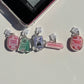 Kindle Charms Bookish Kindle Charm | Double-Sided Acrylic Charm | USB-C Plug
