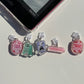 Kindle Charms Bookish Kindle Charm | Double-Sided Acrylic Charm | USB-C Plug