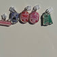 Kindle Charms Bookish Kindle Charm | Double-Sided Acrylic Charm | USB-C Plug