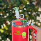 Aloha Tropical Flower Tumbler Topper Hibiscus Flower Tag Personalized Flower Topper Tumbler Name Plate Topper Personalized Tumbler Accessory