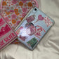 Soft Girl E-Reader Sleeve + Glass Cup Cozy + Grip | Bookish Bundle for Kindle, iPad Mini, Journals