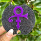 Purple & black  Love symbol name plate and charms set tumbler name plate Tumbler Stanley Name plate, tumbler cup topper tumbler  Accessories