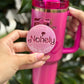 Come on let's Party Girly Personalized Name plate Tumbler