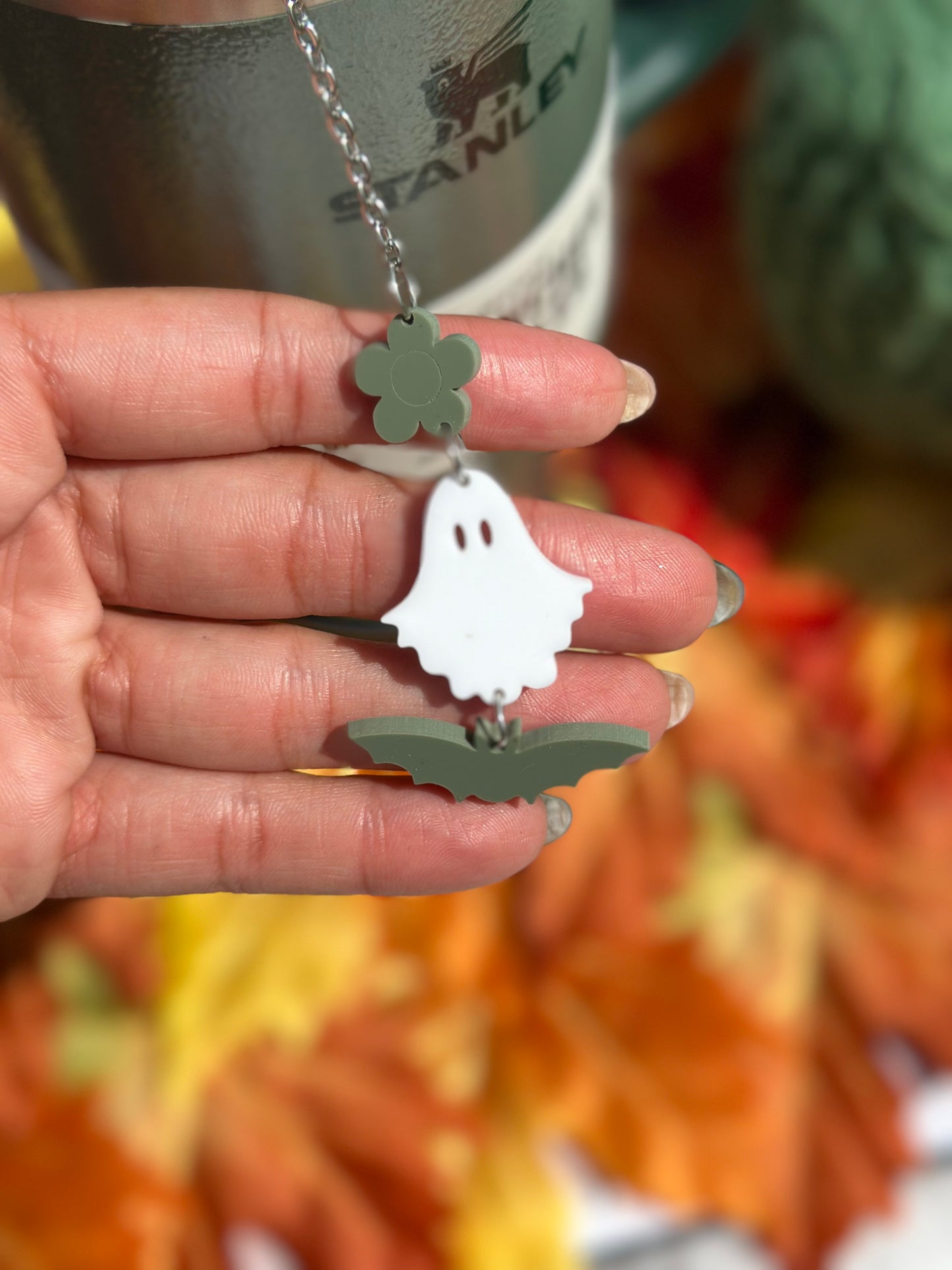 Ghost nameplate| Charm| Set