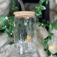 Passenger Princess luxe Iced Coffee Glass 16oz Caffeine Queen Ice Coffee Queen Princess gift coffee lover gift Retro Cute Gifts For Her