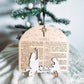 Luke 2 Scripture Christmas Ornament Shelf Sitter Wooden Nativity Home Decor Easel Handmade Wooden Nativity Luke 2 Home decor Christian Gift