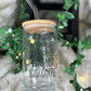 Passenger Princess luxe Iced Coffee Glass 16oz Caffeine Queen Ice Coffee Queen Princess gift coffee lover gift Retro Cute Gifts For Her