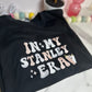 In my Stanley Era tumbler Embroidery T-Shirt Era Cup Era In my Cup  40oz Tumbler Trendy Obsessive Cup Era T Shirt
