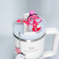 Disco Pink Boots Tumbler name Tag Cowgirl Tumbler Tag Topper accessory gift box Personalized tumbler Cowgirl gift set Birthday Gift Set