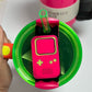 Personalized Name Plate for Tumbler Custom Tumbler Topper tumbler 30oz 40oz Lids H2.0  Gameboy name tag Neon Tumbler Name Plate
