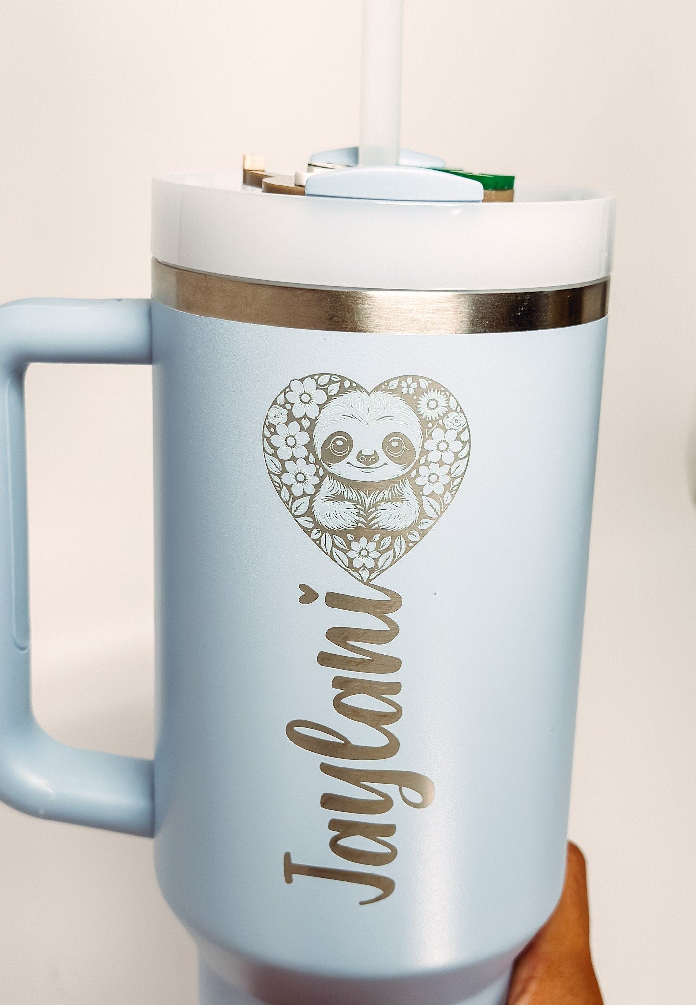 Personalized Engraving On tumbler  Cup Quencher Tumbler 20oz 30oz 40oz Custom Text Name Laser Engraved 40 oz tumbler gift set for mom