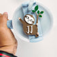 Personalized Name Plate for Tumbler Custom Tumbler Topper tumbler 30oz 40oz Lids H2.0 Cute Sloth Tumbler Name Plate Sloth Name Plate