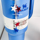 Personalized Tumbler Name Plate 4th of July set  Name Plate Quencher Name Tag USA TumblerTopper Holiday Tumbler Topper America topper