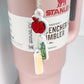 Teacher tumbler Topper Pencil Tumbler Teacher Name Plate Pencil Tumbler Name Tag Cup Accessories  Teacher Gift  Teacher Appreciation Charms