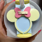 Personalized Name Plate for Tumbler Custom Tumbler Topper tumbler Lids H2.0 Princess name tag Castle Tumbler Name Plate gift for her