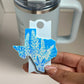 Texas Tumbler Topper Texas  Lone Star State Tumbler Topperr Name Plate Tumbler For Tumbler  Blue bonnet Flower  tumbler Accessories