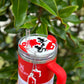 Sips & Trips Tumbler Topper and Charms Set Custom Tumbler Accessories | Stanley Tumbler Charm Set  Shopping and Sipping Theme shopper lover